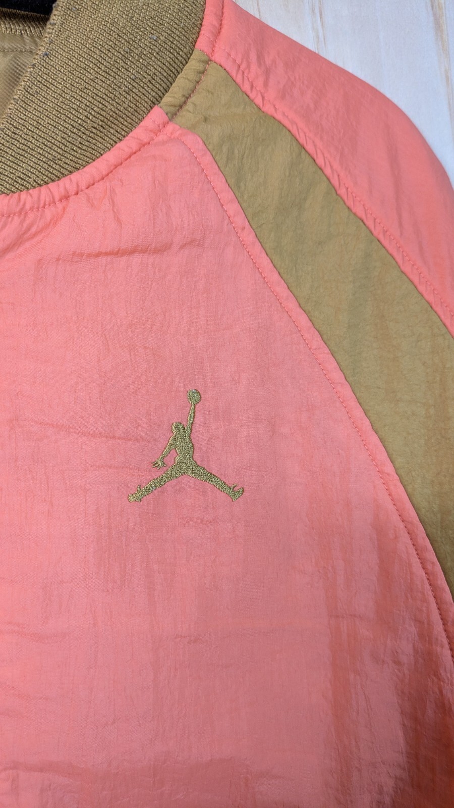 Jordan Flight MA-1 Bomber Jacket Womens Size Small Reversible Pilot Loose Fit  thumbnail 16