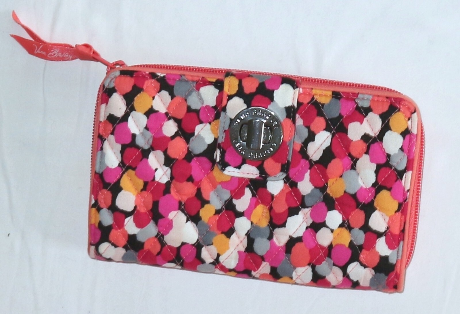 VERA BRADLEY Pixie Confetti Pattern Ziparound & T… - image 1