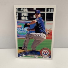 2011 Topps Scott Feldman #498 Texas Rangers (363)