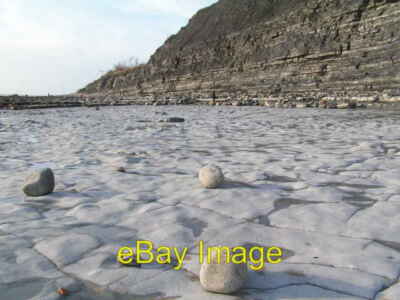 Photo 6x4 Wave Cut Platform west of Lyme Regis  c2007