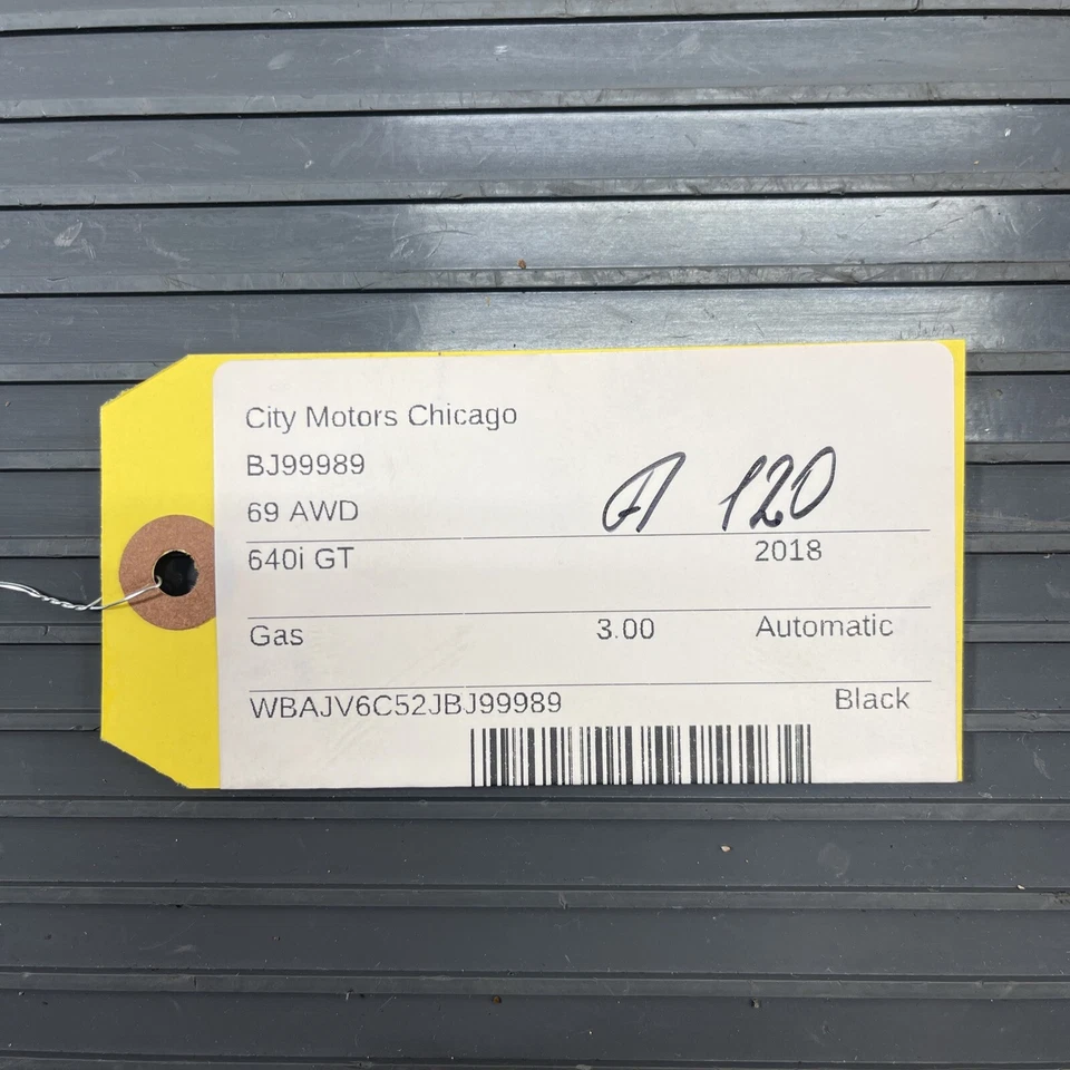 BMW 640i GT G32 2018-2019 parte inferior maletero grande tapa de carga 7445484 OEM Foto 2 de 4