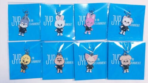Stray Kids SKZOO JYP POPUP Official keyring Charm 8 Set