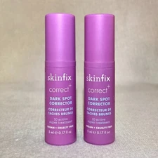 2x Skinfix Correct+ Dark Spot Corrector Deluxe Sample Sz .17oz, 5ml New w/o Box