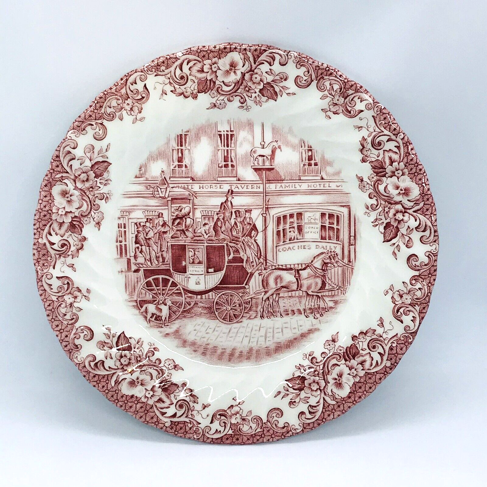 ジョンソンブラザーズ コーチングシーン スーププレート ６枚 | kapture.ph