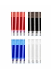 40 Pieces Heat Erase Erasable Pens Refill, Replaceable Refills Fabric Marker