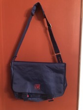 Borsa messenger Lacoste Live Navy borsa da trasporto bagaglio zaino borsa a tracolla
