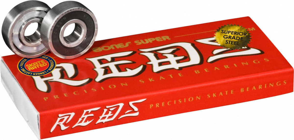 スケートボード BONES SWISS CERAMIC SKATEBOARD BEARINGS Bones® Swiss Ceramic Skateboard Bearing 8mm Single - Bones