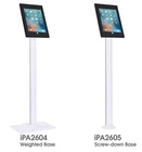 IPA2600-series 9.7" iPad Kiosk Floor Stand Anti-theft