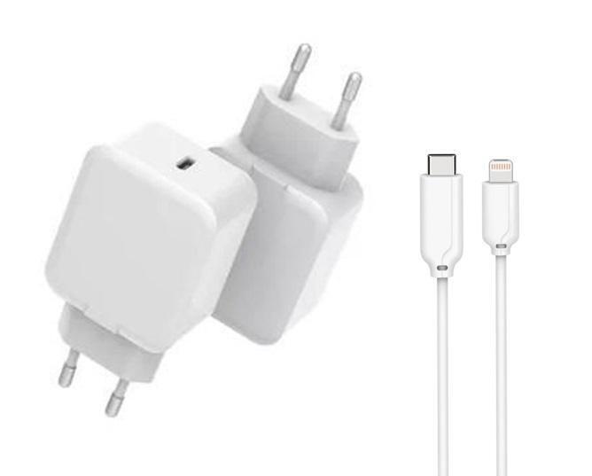 CoreParts MBXUSB-AC0015 Caricabatterie USB-C 20W Bianco PD & QC 3.0