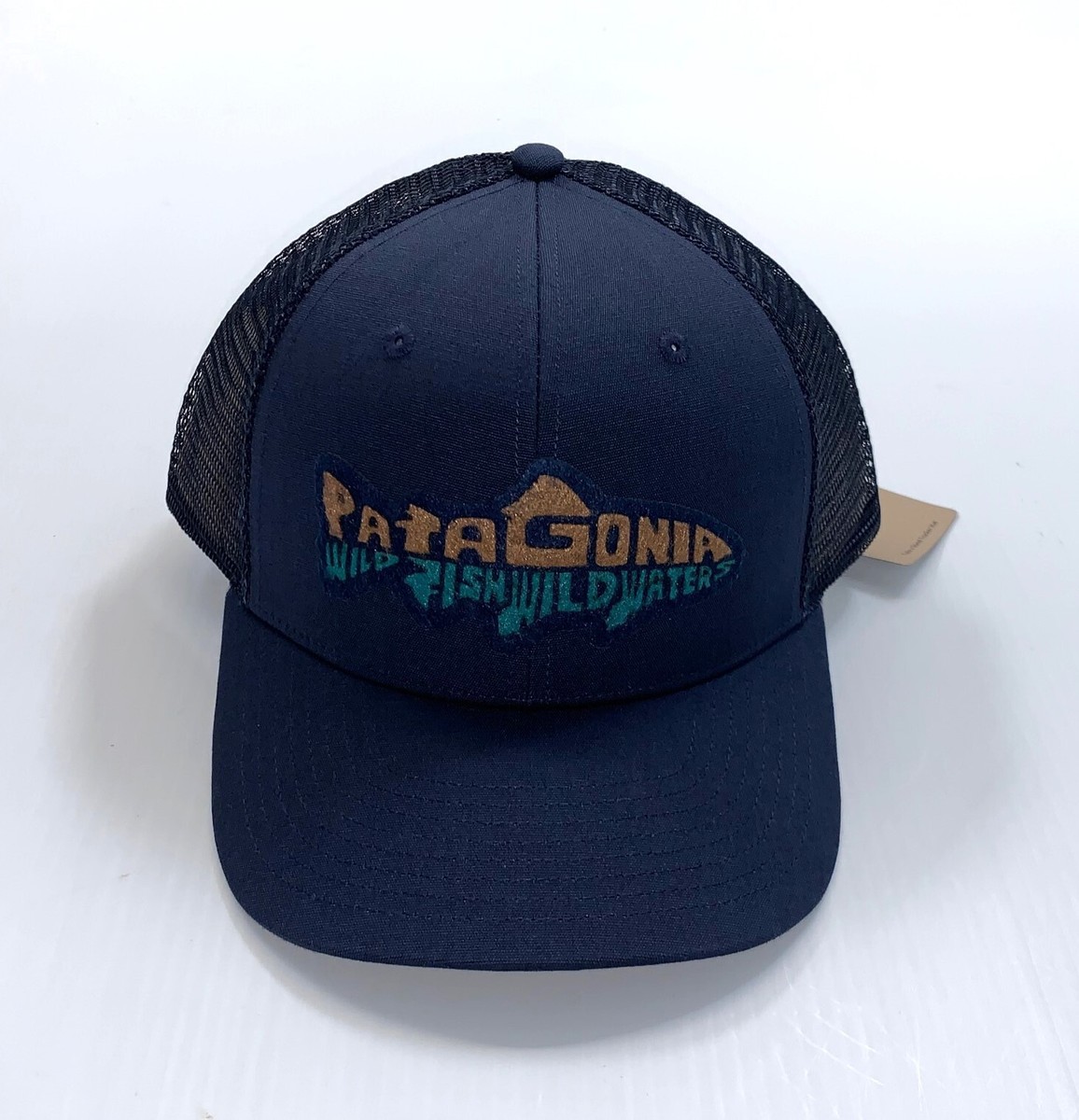 PATAGONIA Take a Stand Trucker Hat #38356 NEW NAVY w/ WILD