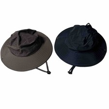 Wide Brim Sun Hat UV Protection Bucket Cap Bundle Hiking Camping Fishing Safari