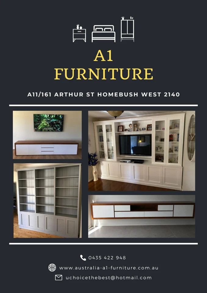 "Alpine" 3pc Wardrobe/Wall Unit Bedroom Furniture Hanging Robe Pine Timber   - image 2 of 4