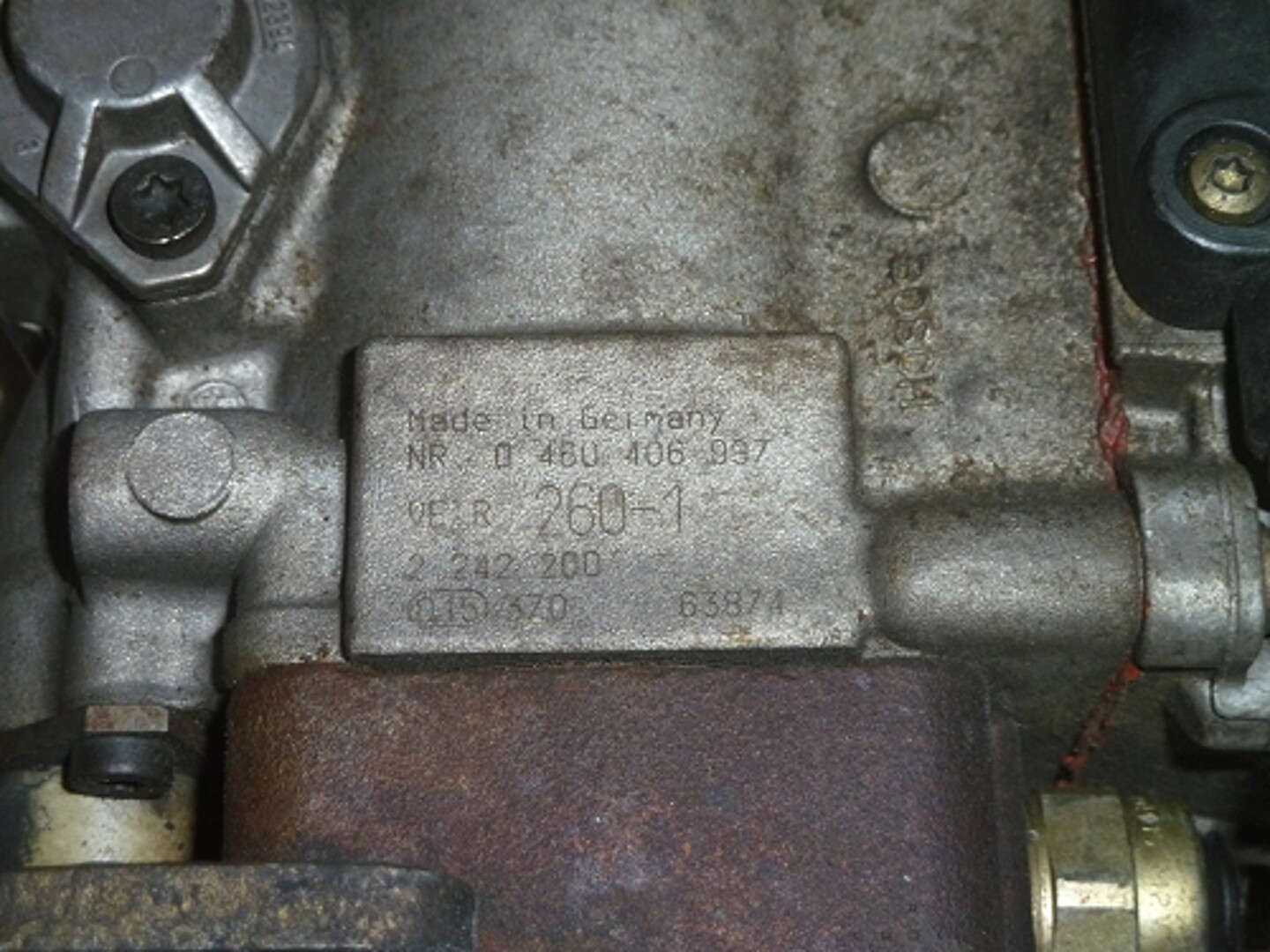 BMW E30 324td Einspritzpumpe 13512242864 0460406997 2242200 Ve R 