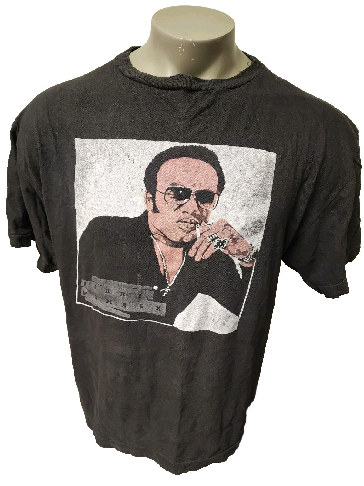 Vintage The Dells Bobby Womack T Shirt Rnb Soul Hip Hop Rap Tee Single ...