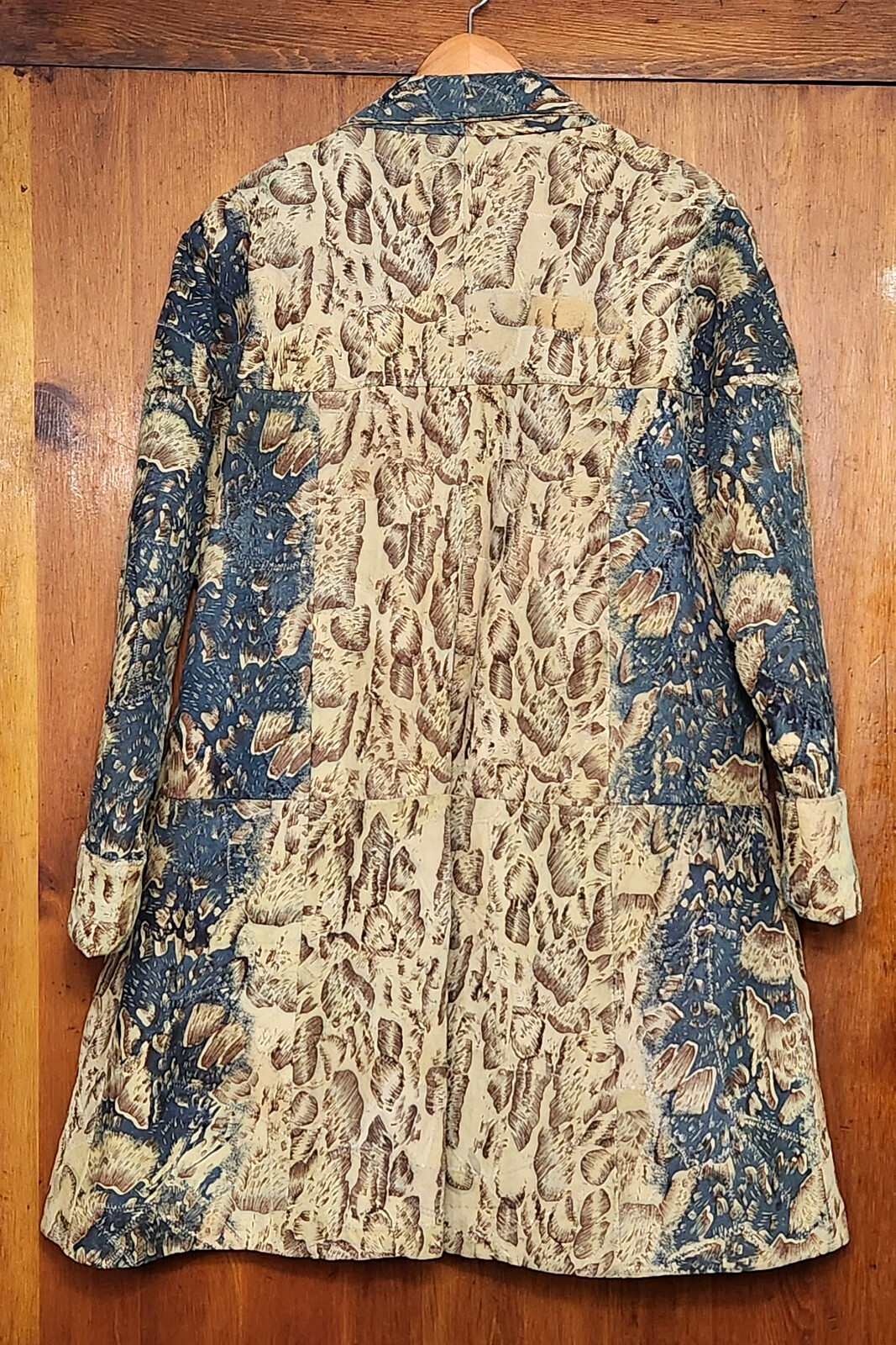 Vintage Raw Basix Womans Small Patchwork Leather … - image 2