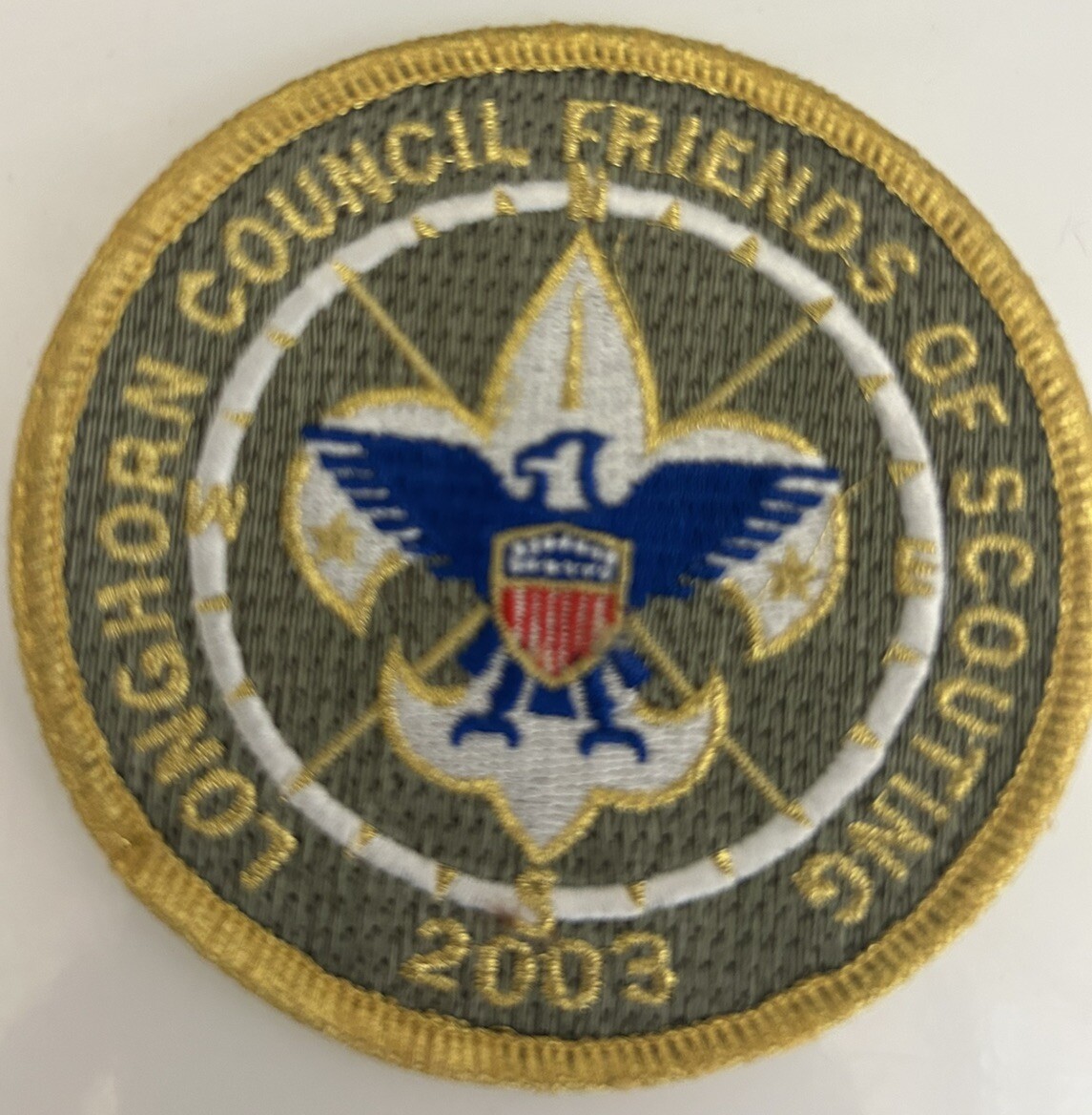 2003 LONGHORN COUNCIL Friends of Scouting Boy Scout PATCH BSA Uniform ...