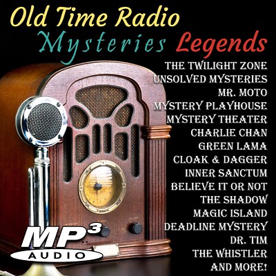 Old Time Radio Mysteries Legends on USB Flash Drive Over 4,000 shows!