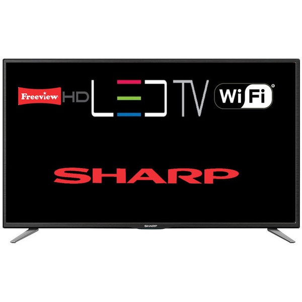 Sharp AQUOS LC49CFE6031K 49Inch Smart WiFi LED TV Full HD 1080p