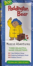paddington bear musical adventures 3x cd sealed long box