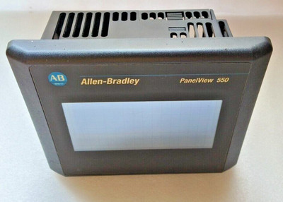 ALLEN BRADLEY 2711-T5A5L1/B PANELVIEW 550 MONO/TOUCH/RS232 MADE IN USA