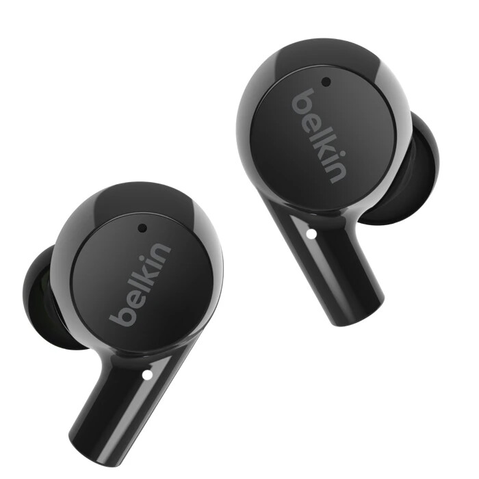 Écouteurs sans fil Belkin SOUNDFORM Rise intra auriculaires bluetooth à charge sans fil