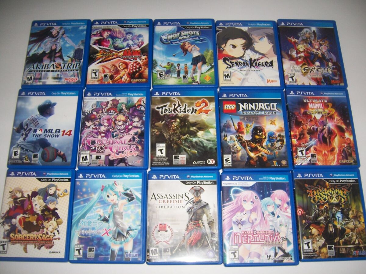 Replacement Box Case Authentic Sony PlayStation Vita - NO Replacement Box Case Authentic Sony PlayStation Vita - NO