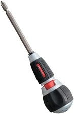 ANEX Ratcheting Screwdriver Ball Handle, Japa...
