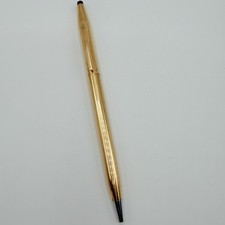 Vintage Cross 1/20 14kt Gold Filled Pen No Ink Classic Made in USA