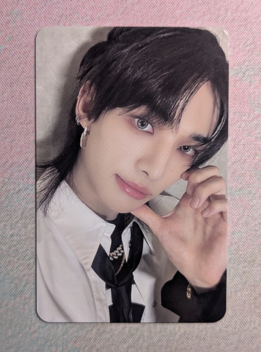Stray Kids - Hyunjin Official HOP Album Double Sided Photocard | eBay