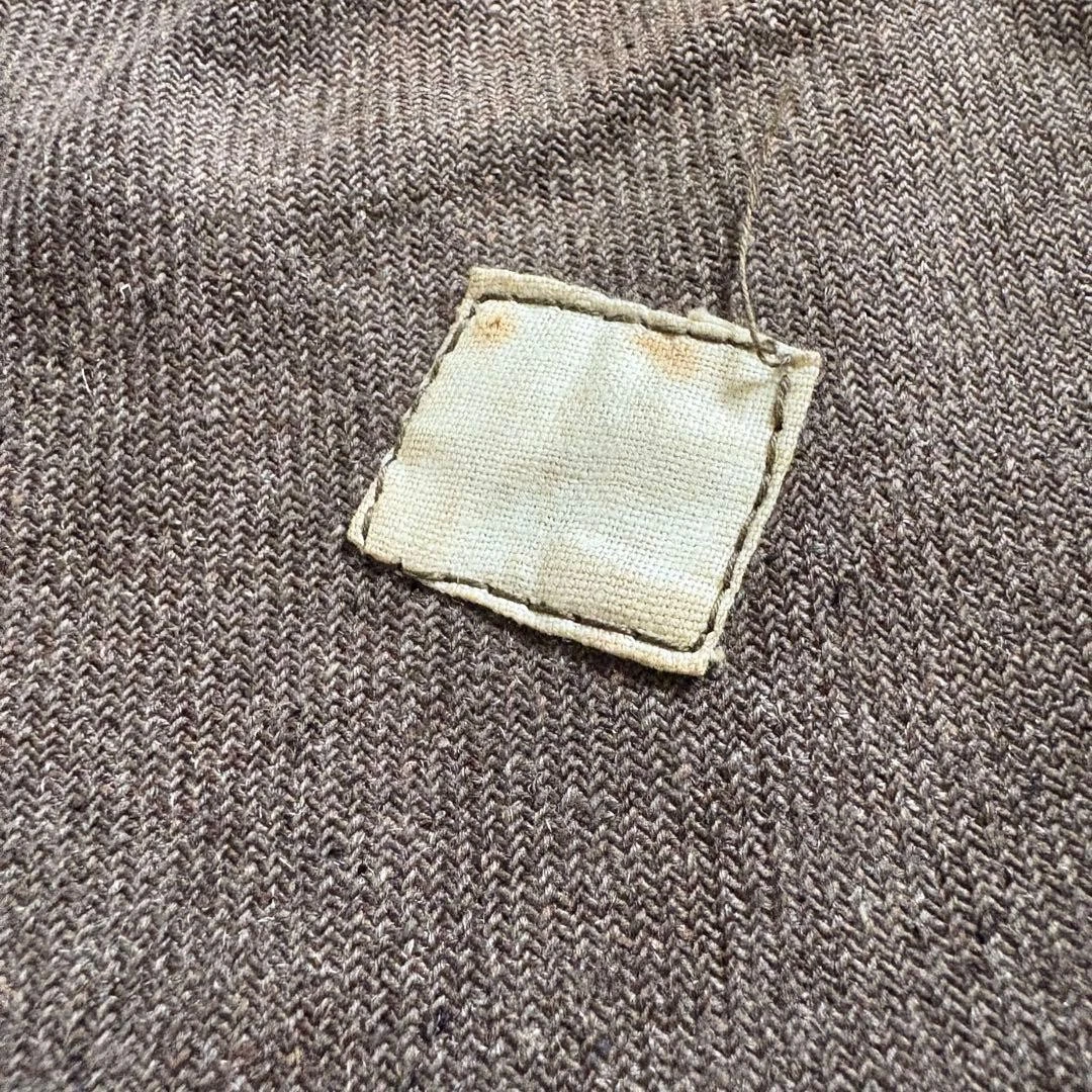 1930s–1940s Aviator Leather Jacket (Approx. Size L) - product detail image 11