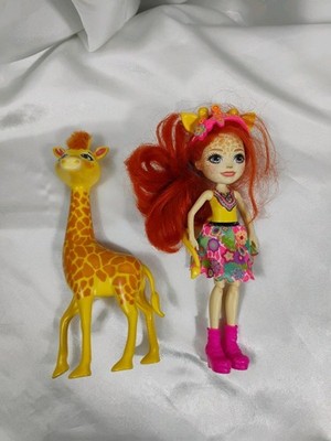 Enchantimals FKY74 Gillian Giraffe Doll and Giraffe Friend Pawl