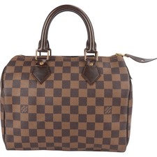 Louis Vuitton Monogram Damier Ebene Speedy 25 Handbag Tasche