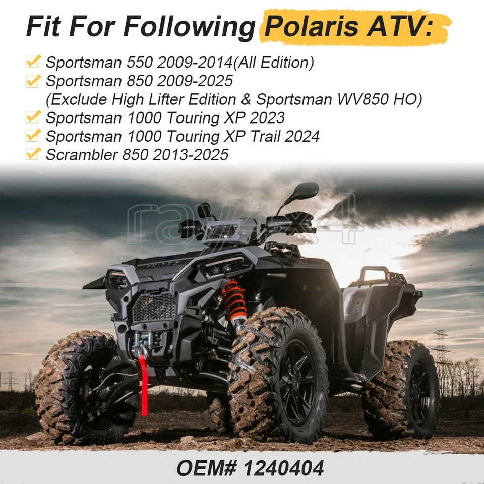 Radiador de aluminio 1240404 para Polaris Sportsman 850 SP X2 XP 2009-2025 Foto 2 de 4