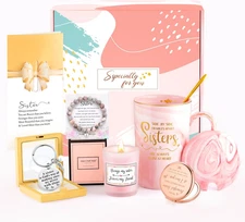Sister Gifts from Sister Birthday Gifts for Sister Happy Birthday Sisters Gift f