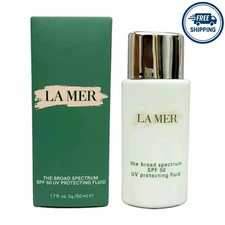 LA MER The SPF 50 UV Protecting Fluid 50ml / 1.7oz – Daily Face Sunscreen | New