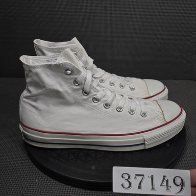 Converse Chuck Taylor All Star High Top Shoes Womens Size 9 White Sneakers M7650