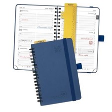 Pocket Planner 2026-2027 Pocket - 4" x 6.25" Navy Blue Academic Year 2026-2027