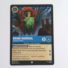 Disney Lorcana Wilds Unknown Bruno Madrigal Seeing The Future 156/204