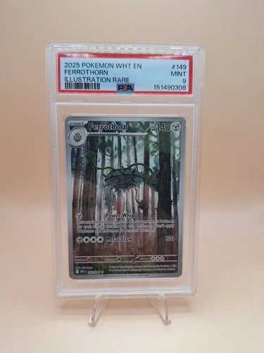 Ferrothorn 149 White Flare Illustration Rare PSA 9