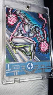 Topps Sketch- Fantastic Four Silver Surfer Sketch 1/1