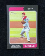 2023 Topps Heritage Black border #20 Shohei Ohtani Runs in sets of 50 QI95