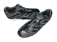 Dexter Heidi Slide-Rite Bowling Shoes Black Mesh / Patent Women Sz 10M