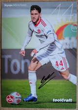 Styopa Mkrtchyan handsignierte Autogrammkarte 25/26 1.FC Nürnberg signiert