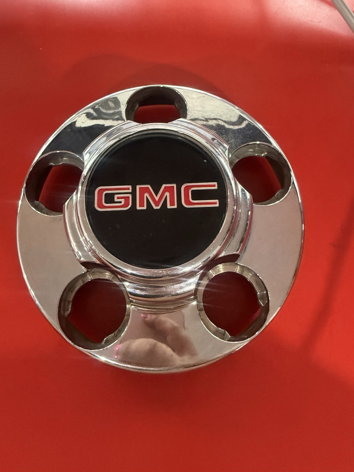 GMC Center Hub Cap 5lug Chrome Cap 46254 OEM Chevrolet