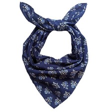 2 Pack 20x20" 100 Cotton Bandanas Handkerchief for Women Paisley Print