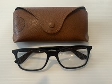 RAY-BAN RB7047 5196 Prescription Black Eyeglasses Frame 54-17-140 With Case