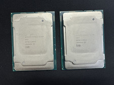 MATCHED PAIR OF Intel Xeon Silver 4214 SRFB9 2.20GHz 12-Core 16.5MB LGA3647 CPU
