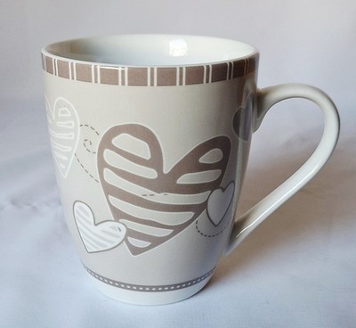 Kaffeebecher, Kaffeehaferl, Sammeltasse, MUG, BRANDANI, Batti Batticuore, Herzen