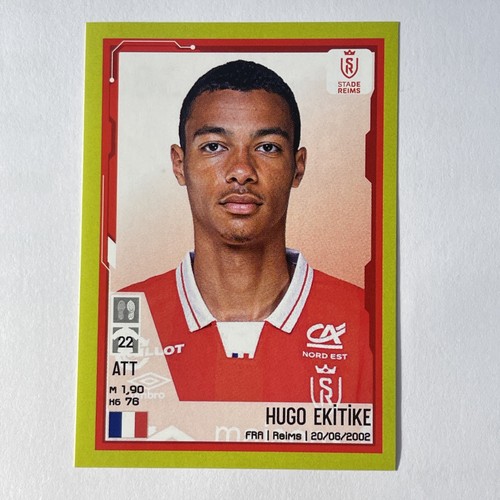 HUGO Ekitiké Rookie exc. mint/near mint cond. Panini Foot Ligue 1 2021-2022