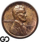 1931-S Lincoln Cent Wheat Penny, Nice Choice BU++ Key Date